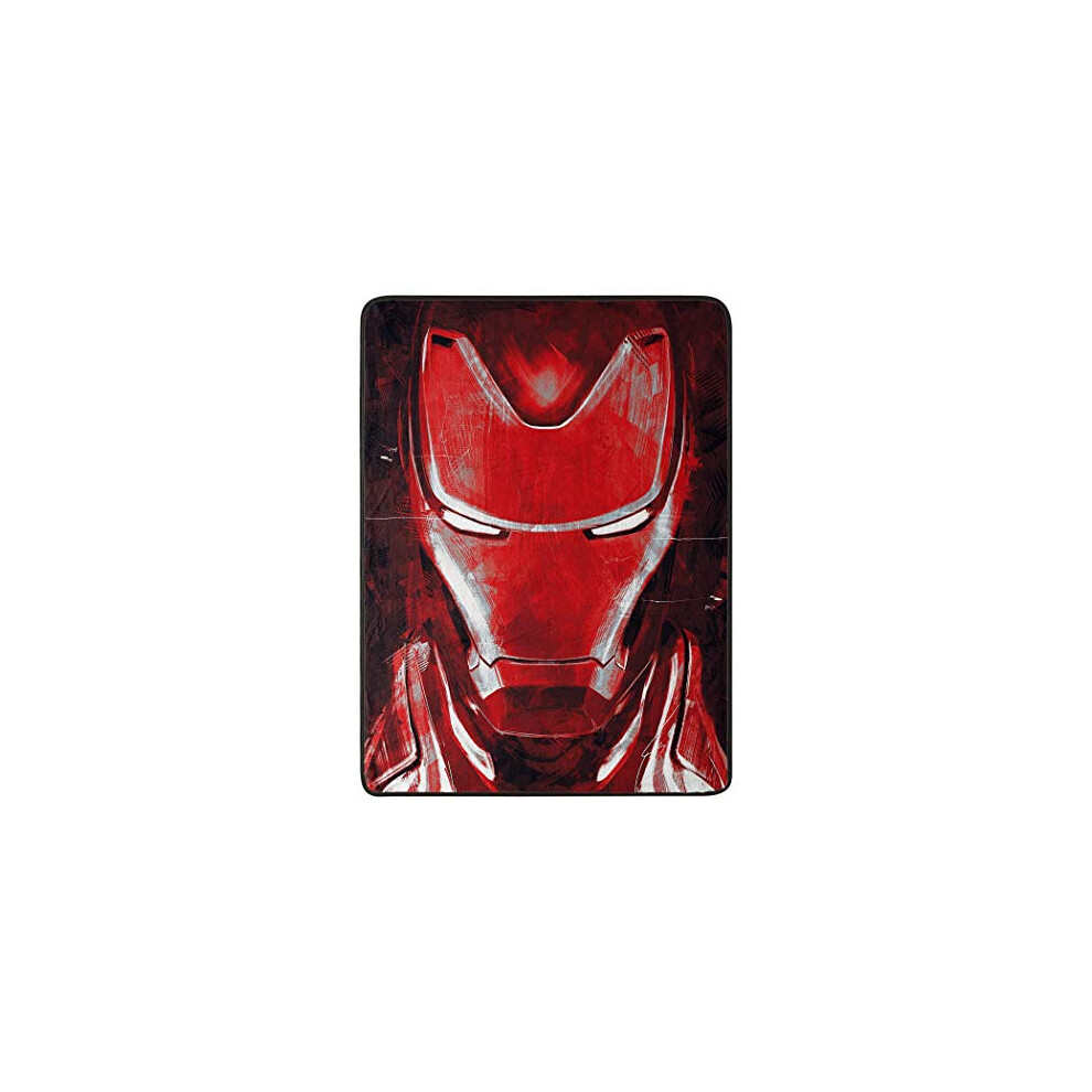 Marvel Avengers: Endgame Iron Mans Bedrohung Micro Raschel ?Berwurfdecke 46 X 60 Mehrfarbig-image