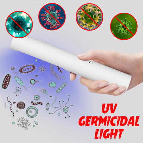 Portable Ultraviolet Light Lamp Sterilizer Disinfection Handheld Germicidal Multifunction 2
