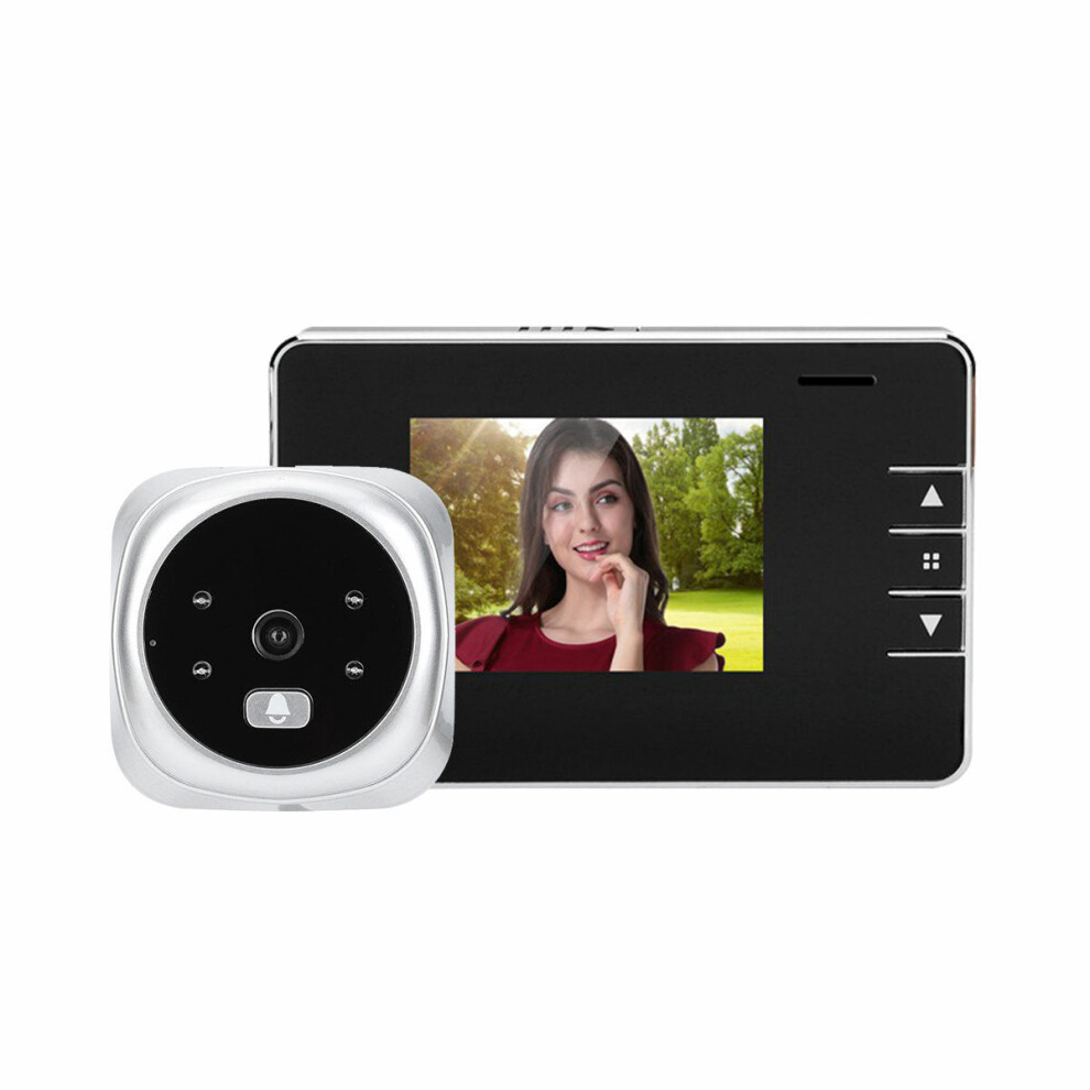 Door Viewer Video Peephole Camera 2.8" Monitor Digital  Ring Doorbell Night Vision Video-eye Security Voice Record HD 1080P