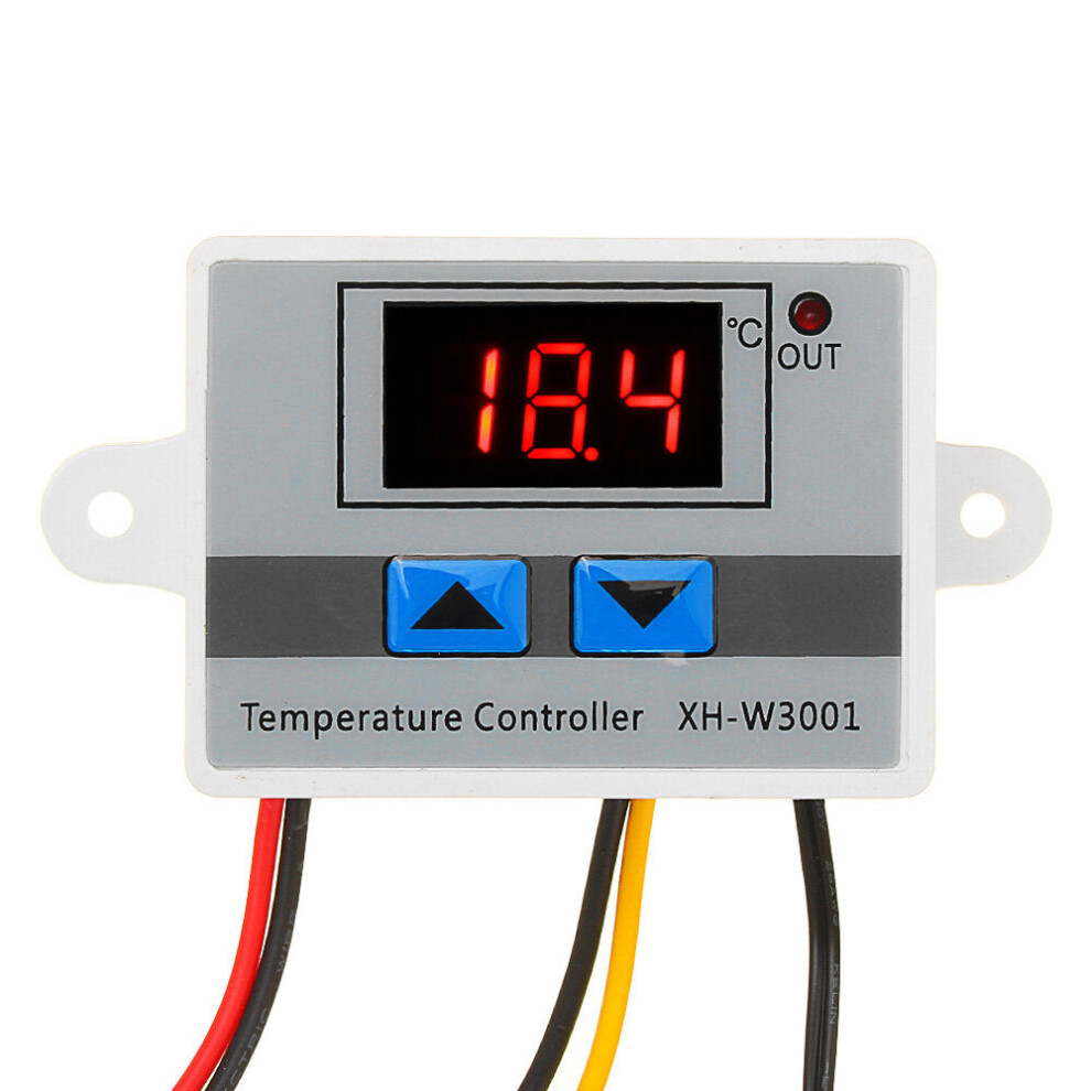AC220V Microcomputer Digital Temperature Controller Thermostat Temperature Control Switch With Display