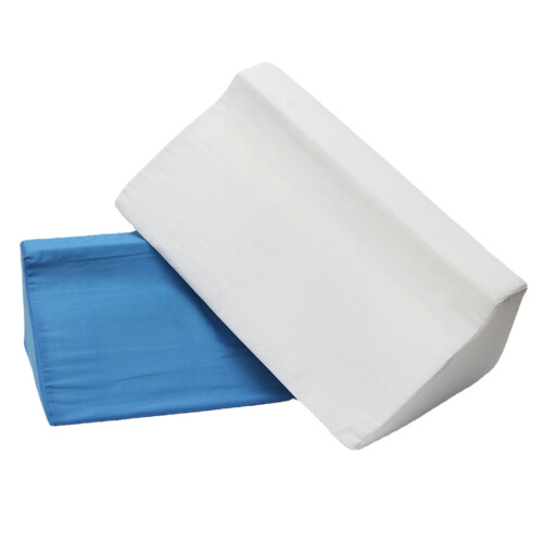 (White) Acid Reflux Foam Bed Wedge Pillow Leg Elevation Back Lumbar Support Cushions 1