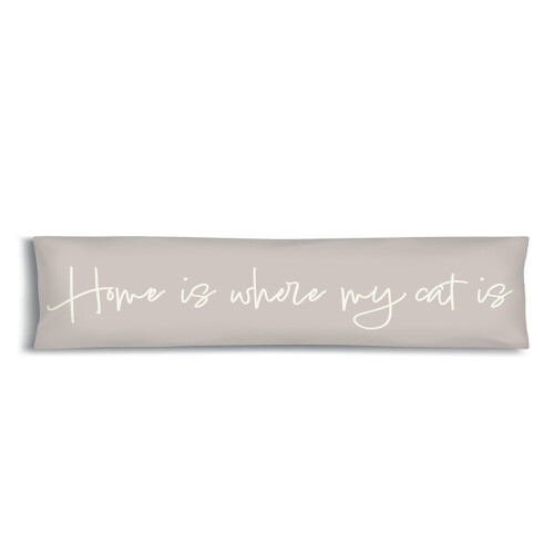 Cat Lovers Printed Fleece Draught Excluder 1