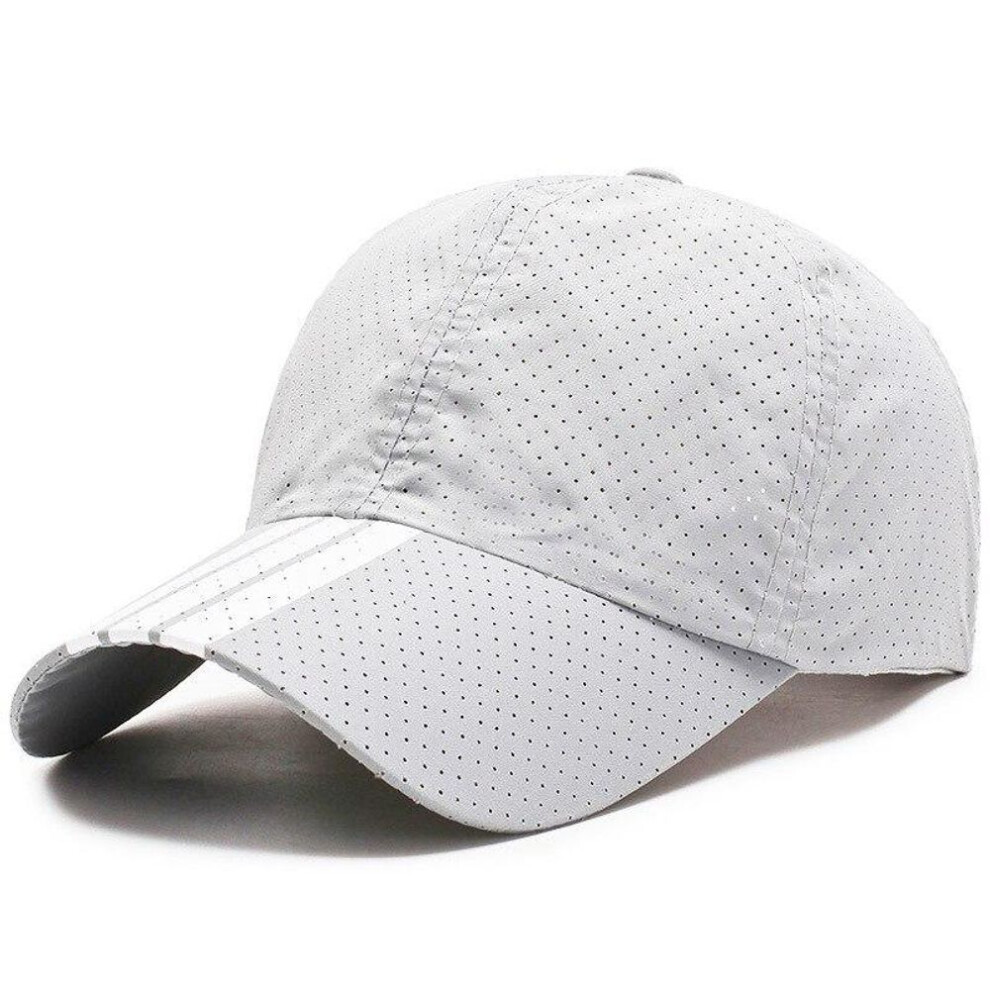 (light gray, 56-60 cm) Northwood Breathable Men's Summer Cap Women Sun Hats Quick Dry Bone Casquette Golf Cap Streetwear Snapback