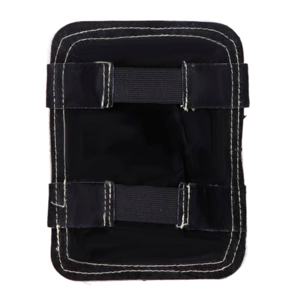 (black) Thickening Aluminized Back Welding Hand Pad Welding Hands Shield  Cutting