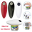 (Red) Electric Can Opener Automatic Bottle Opener Mini B 2