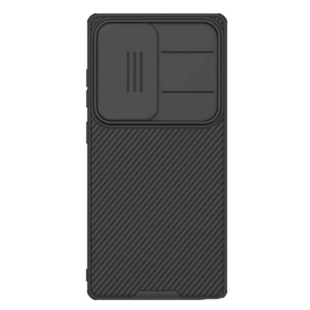 (black, Samsung Galaxy S25 Ultra) Nillkin For Samsung Galaxy S25 Ultra Phone Case Camshield Pro Camera Protection Slide Cover