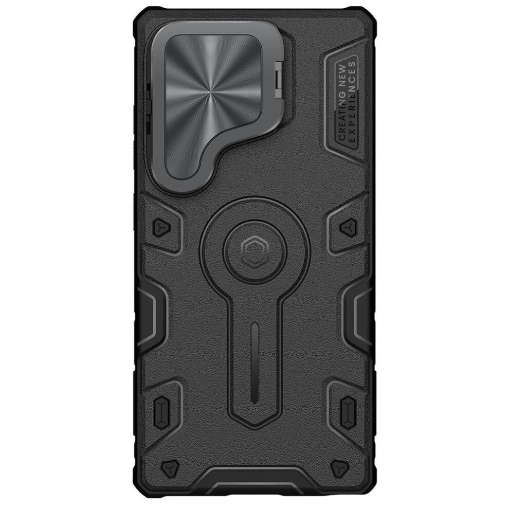 (black, Samsung S25 Ultra) NILLKIN for Samsung Galaxy S25 Ultra Phone Case CamShield Armor Prop Magnetic Camera Protection Back Cover