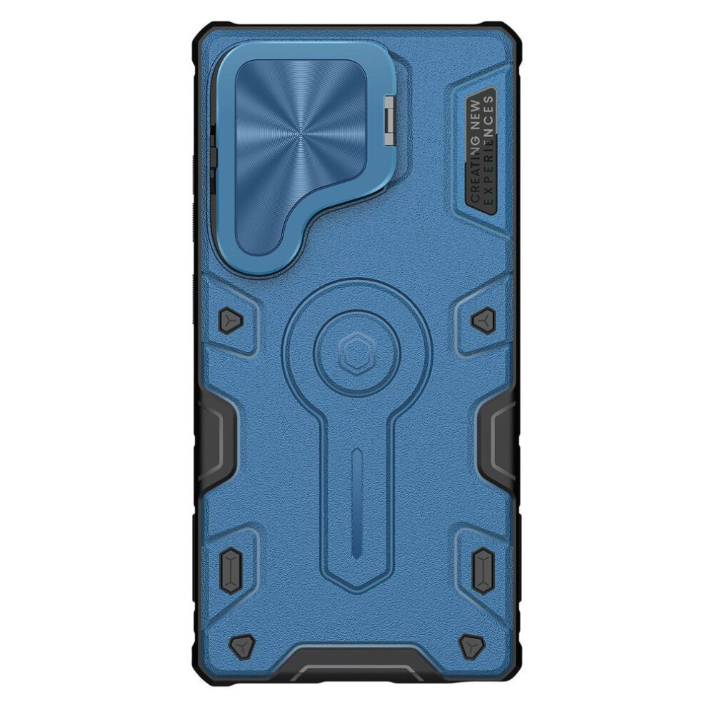 (blue, Samsung S25 Ultra) Nillkin For Samsung Galaxy S25 Ultra Phone Case Camshield Armor Prop Magnetic Camera Protection Back Cover