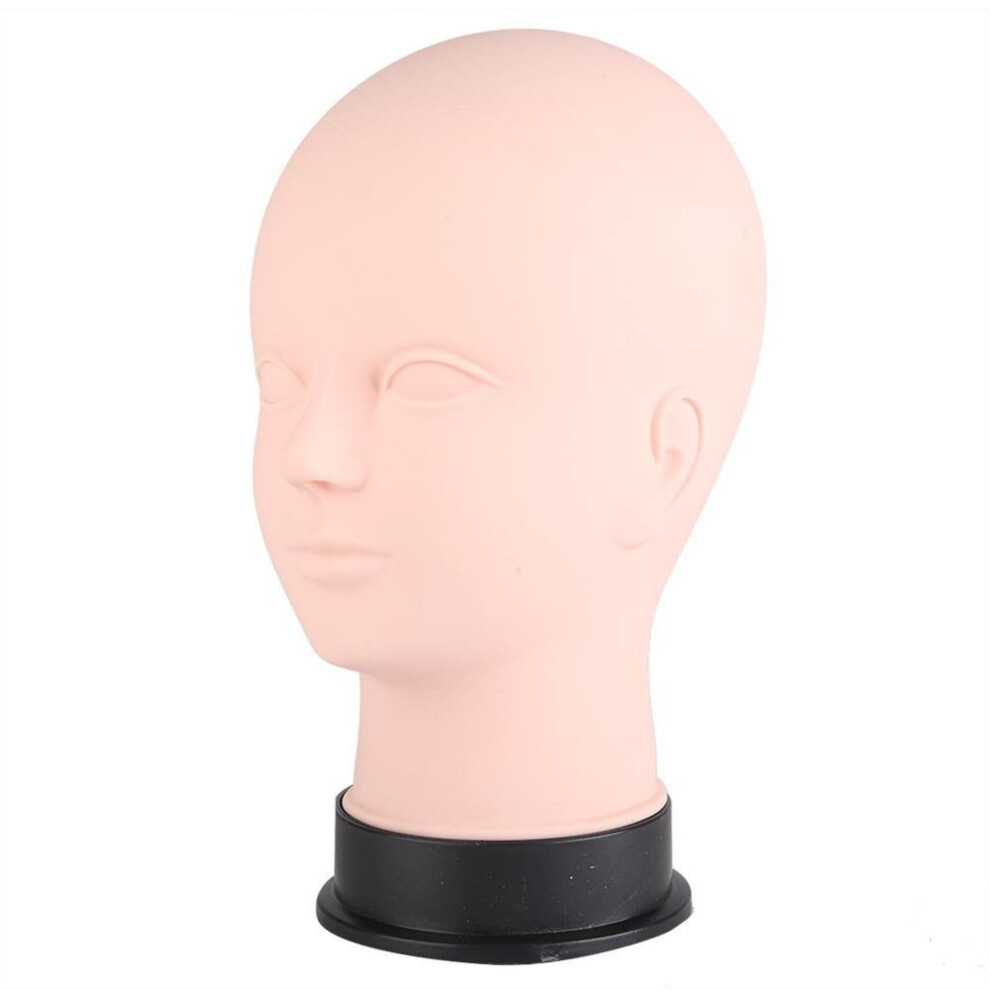 Soft Massage Makeup Practice Mannequin Head Model Cosmetology Training Wig Hat Display
