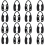 (16pcs) Bottle Foil Cutter Easy To Use Sharp Wine Foil Rem 1