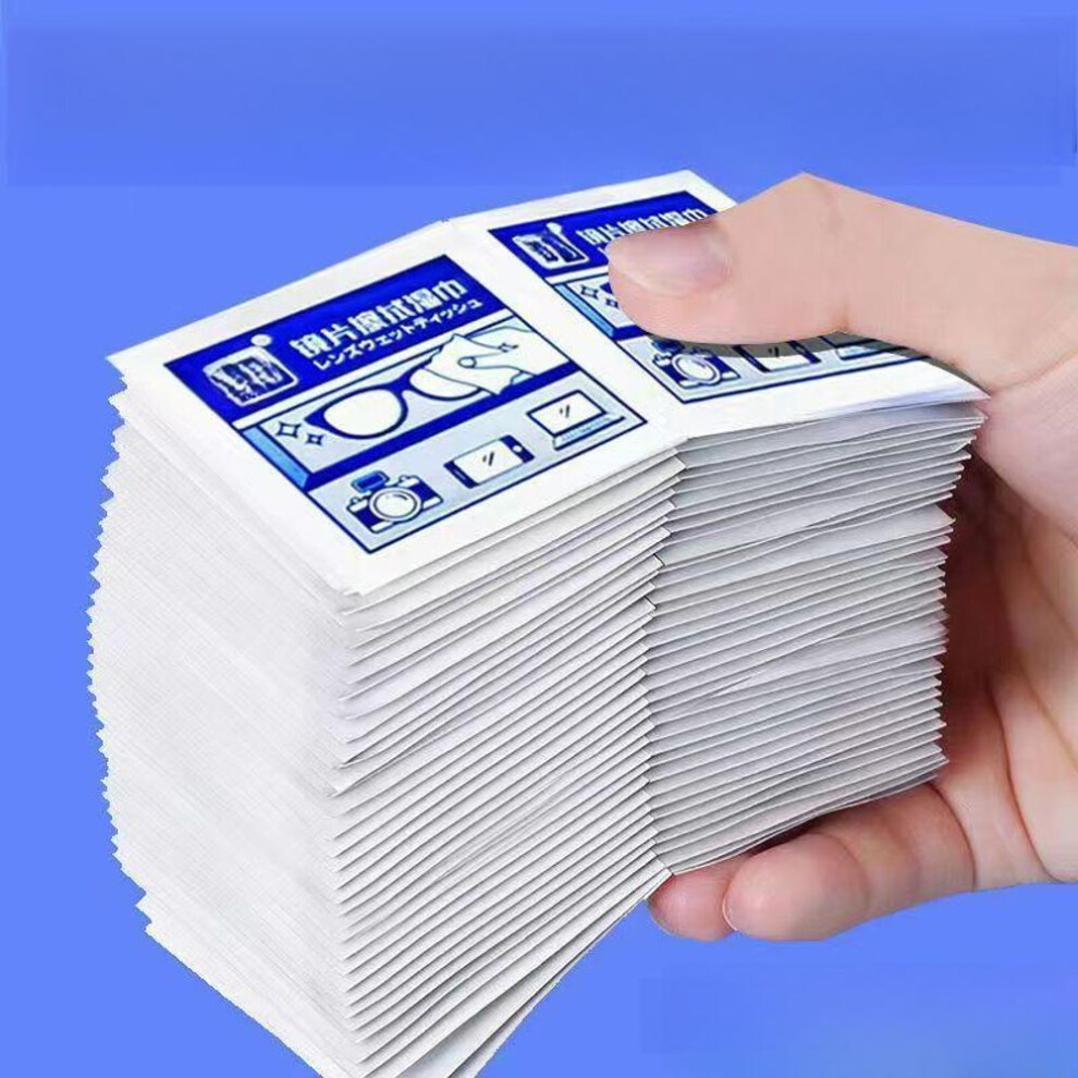 (100Pcs) Multi-purpose Anti-fog Wipes For Eyeglasses, Touchscreen Devices & More