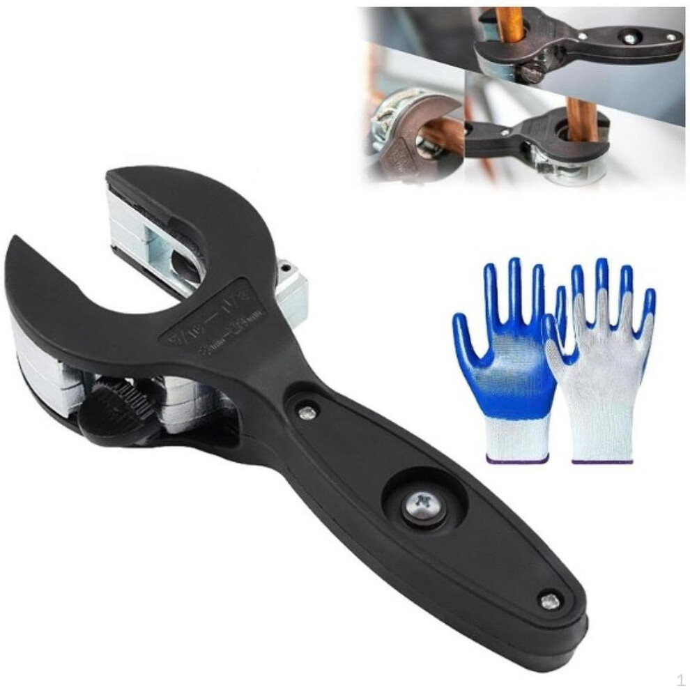 Ratcheting Tubing Cutter For 1/4 Inch To 7/8 Nylon Pvc Copper