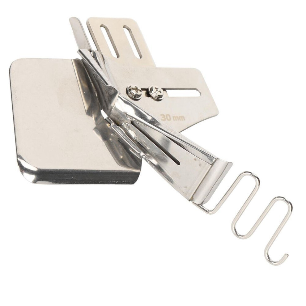 Angle Binder 4 Fold Bias Folder Binding Attachment Lockstitch Machine Accessories 30mm