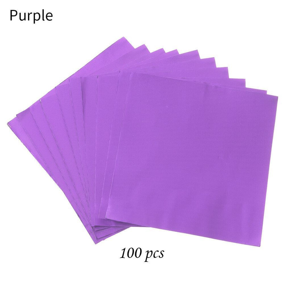 (purple) Decoration Gilded Wedding Party Supplies Aluminum Foil Candy Chocolate Package Paper Wrapping Paper