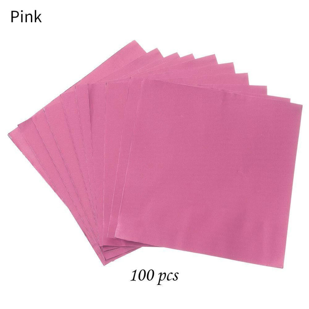 (pink) Decoration Gilded Wedding Party Supplies Aluminum Foil Candy Chocolate Package Paper Wrapping Paper