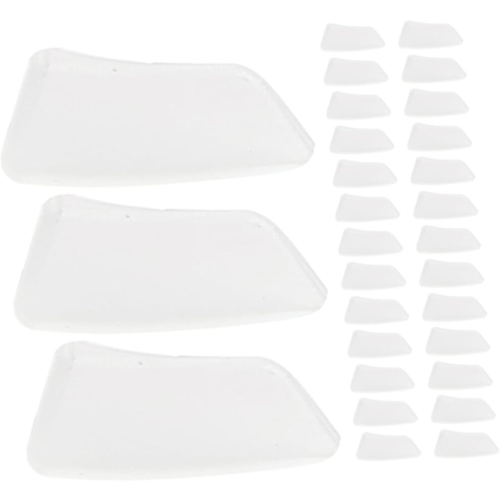 100 Protectores De Punta De Repuesto, FáCiles De Almacenar, Transparentes Y AnticolisióN.-image