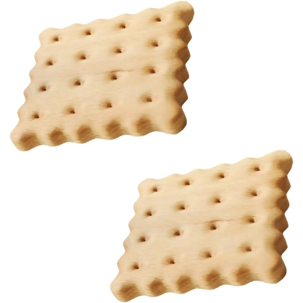 2 Posavasos Para Galletas, PráCticos Cojines Para Tazas, Vajilla, Bebidas, Té, Taza Con Forma De Galleta.-image