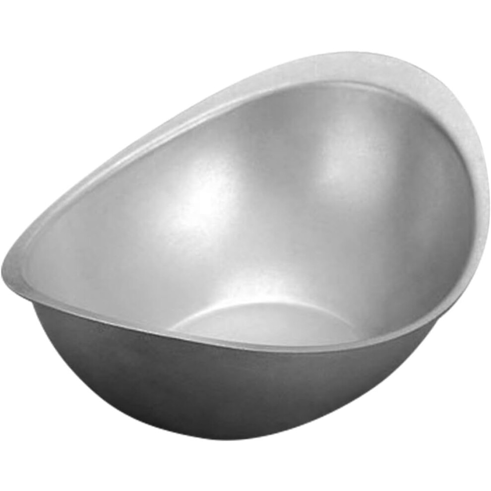 Ensaladera Con Forma De Lingote, Cuenco Para Frutas, Aperitivos Y Comida, Utensilio De Cocina, Cuenco Multifuncional De Acero Inoxidable.-image