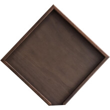 Bandeja para tetera vintage, bandeja de madera para hojas de té, ideal para té.