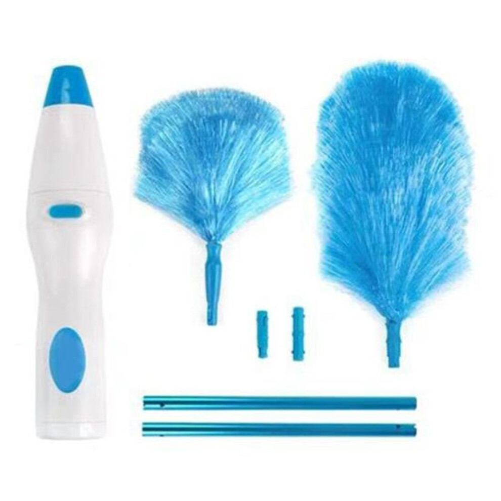 (Battery) Electric Duster Brush 360-Degree Rotating Battery Powered Quick Cleaning Spin Duster Wireless Cleaning Brush