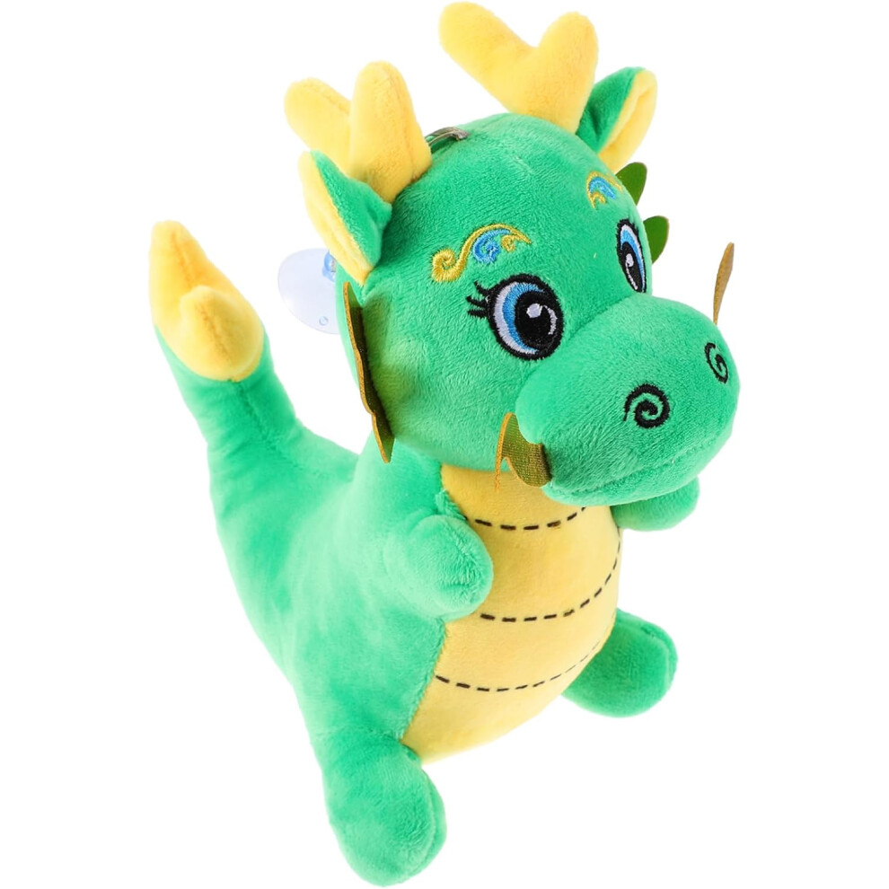 MuñEco De DragóN Chino De Peluche Con Ventosa Y Cuerda, Mascota De DragóN De AñO Nuevo-image