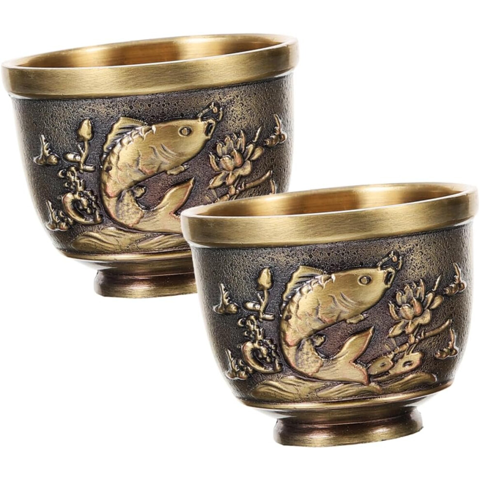 Copas De Vino, Exquisita Taza De Té Esmaltada De Colores, Vaso Esmaltado, Olla Caliente Para Exteriores-image