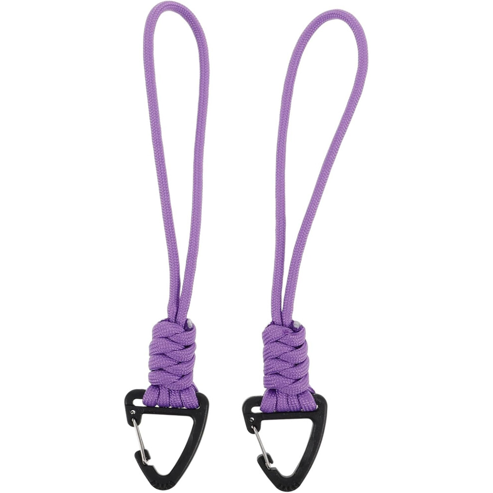 Juego De Llavero Con CordóN De Supervivencia, MosquetóN Triangular, Llavero Para Senderismo, Mochila, Coche-image