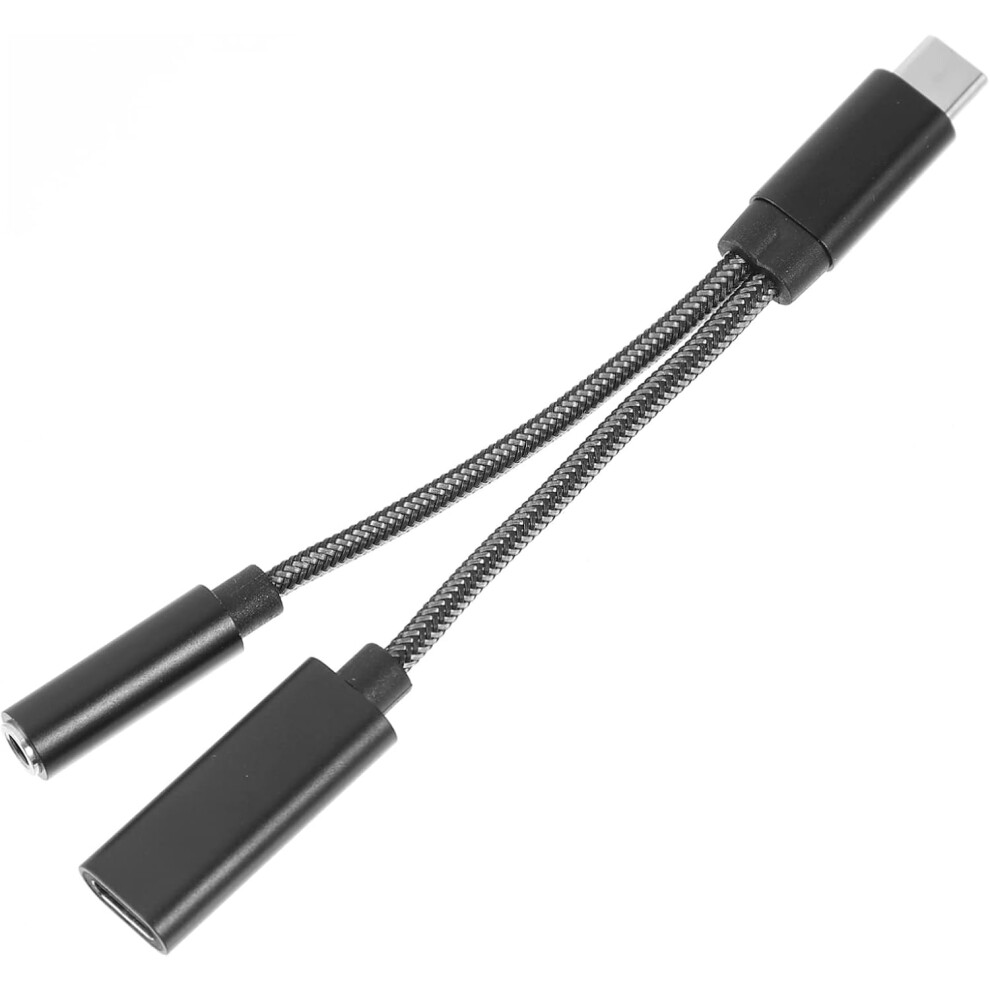 Convertidor Adaptador De Tipo C A Auriculares Adaptador De Tipo C A Auxiliar Adaptador De Conector Para Auriculares-image