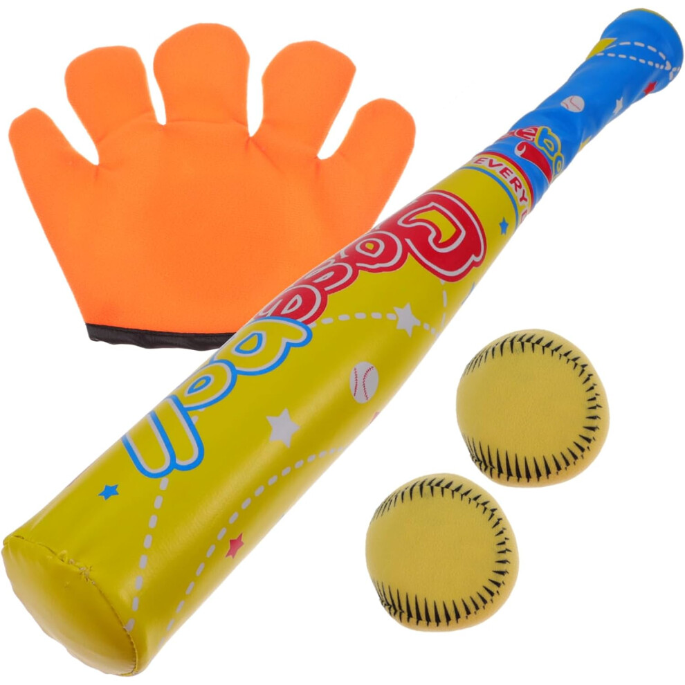 Juego De Bates De BéIsbol Para NiñOs, Bolsa De Juguete De BéIsbol Eva Suave, Estilo Aleatorio-image