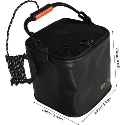 Cubo de pesca plegable Eva para cebo 1