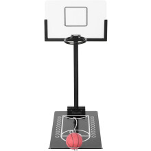 Juego de baloncesto de escritorio, aro de baloncesto en miniatura para diversión en interiores para adultos