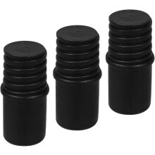 Adaptador de conector roscado para interruptor de puerta de gabinete, 3 unidades, francés, con mango de remache de alambre, adaptador de rodillo