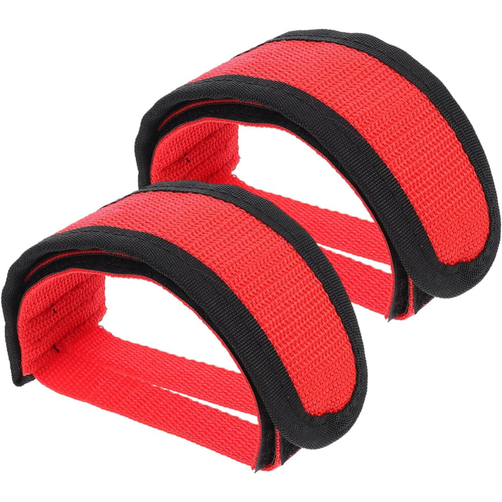 1 Par De Bozales De Bicicleta Para NiñOs + Cinta De ArnéS De Cables Para Bicicletas Para NiñOs, Bandas De Pedales, Correas De Pedal, Cinta-image