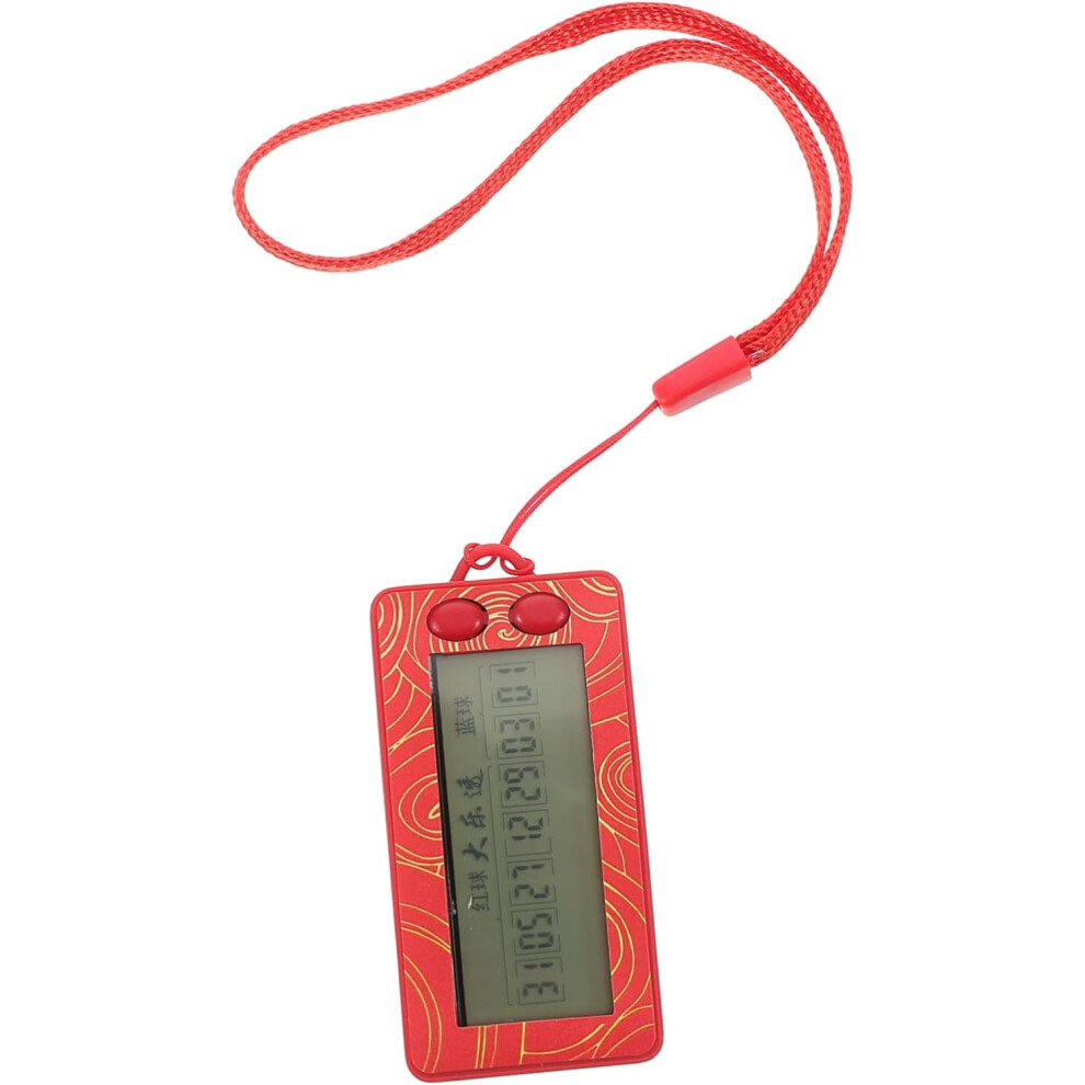 Mini MáQuina PortáTil De SeleccióN Doble De NúMeros Aleatorios-image