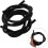2 fundas de espuma para cables de bicicleta con marco de algodón que absorben el sonido 7