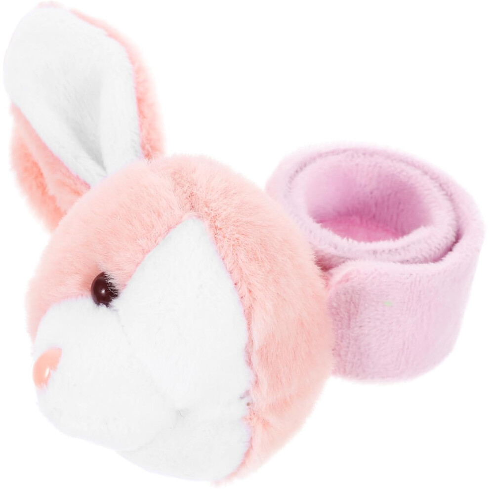 Pulsera De Conejo De ImitacióN, Pulsera De Peluche Con TemáTica Animal, Pulseras De Palmaditas-image