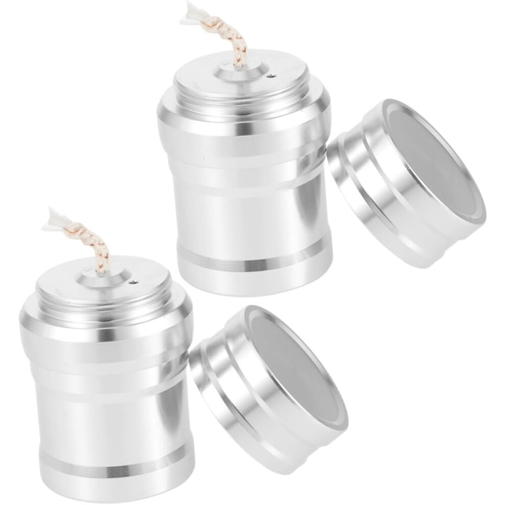 Mini LáMpara De Alcohol De AleacióN De Aluminio, Compacta Y PortáTil, Para Equipos De Laboratorio Al Aire Libre, Quemador De Alcohol.-image