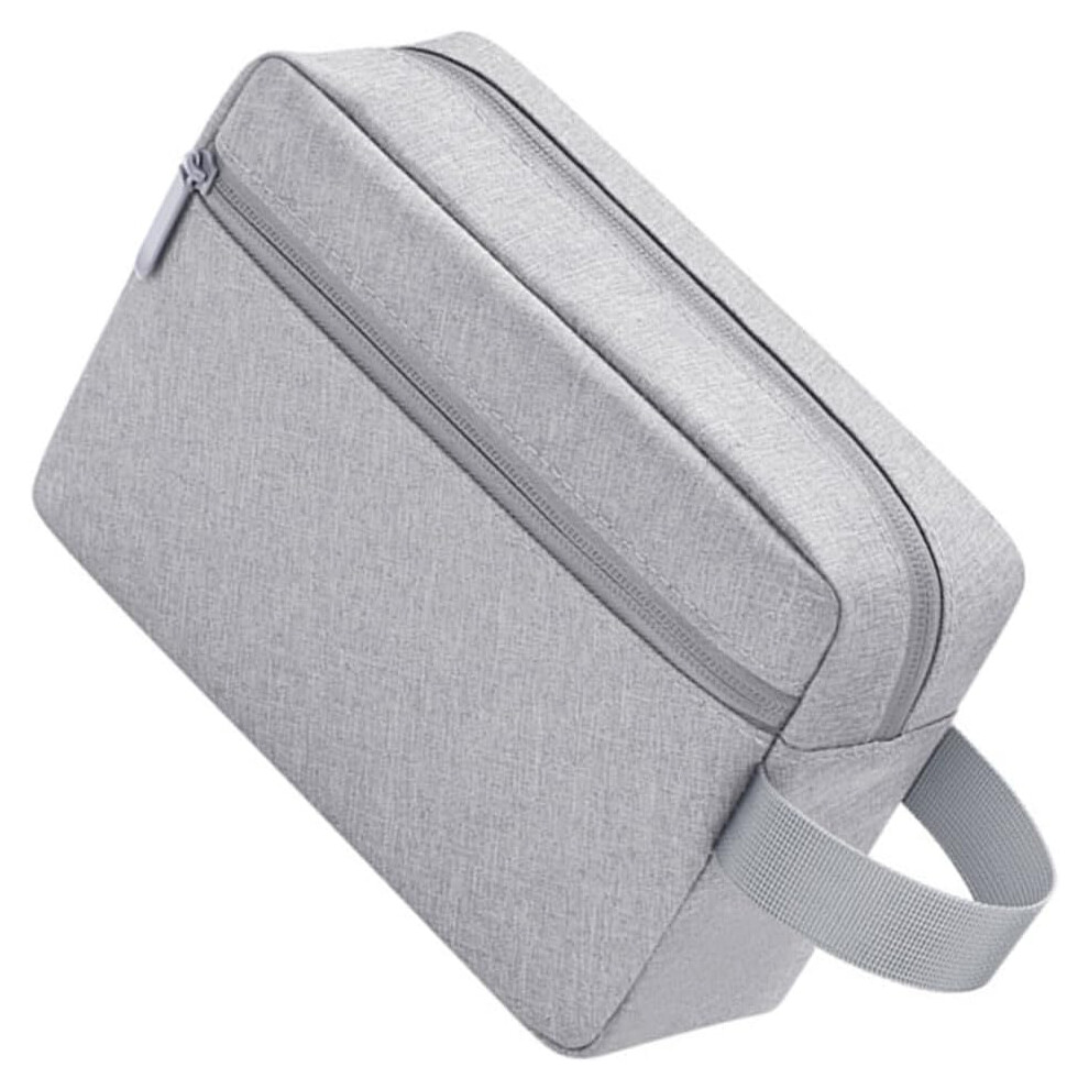 Bolsa Para Accesorios ElectróNicos, Bolsa Para Guardar Cables De Datos, Con Cremallera Para Discos Duros MóViles Y Cargadores. Color:-image