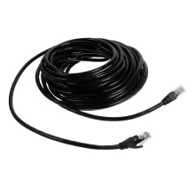 Cable de red Cat6a de alta velocidad de 10 m para enrutador de computadora doméstica, construcción robusta, fácil instalación y larga duración.