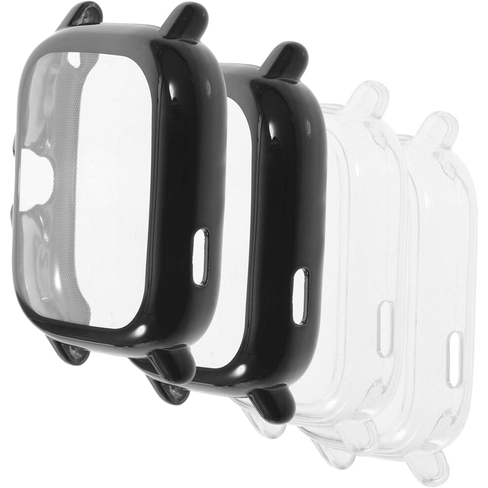 Funda Protectora Compatible Con 4 Fundas De Gel Suave De Tpu Para Reloj.-image