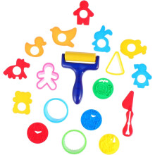 Juguetes de plastilina para niños, 18 piezas, moldes de animales, colores aleatorios
