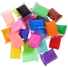 Kit de 24 piezas de arcilla coloreada para modelar terrarios