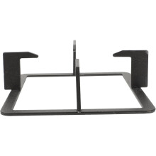 1 soporte antideslizante para estufa de gas, color negro.