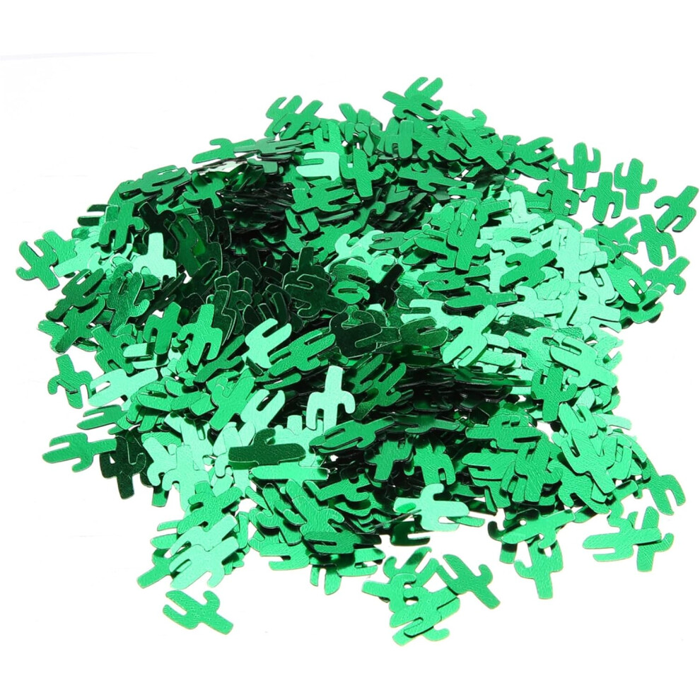 Decoraciones Para Fiestas De Cactus, Lentejuelas Y Confeti, Paquete De 5 Para Carnaval.-image