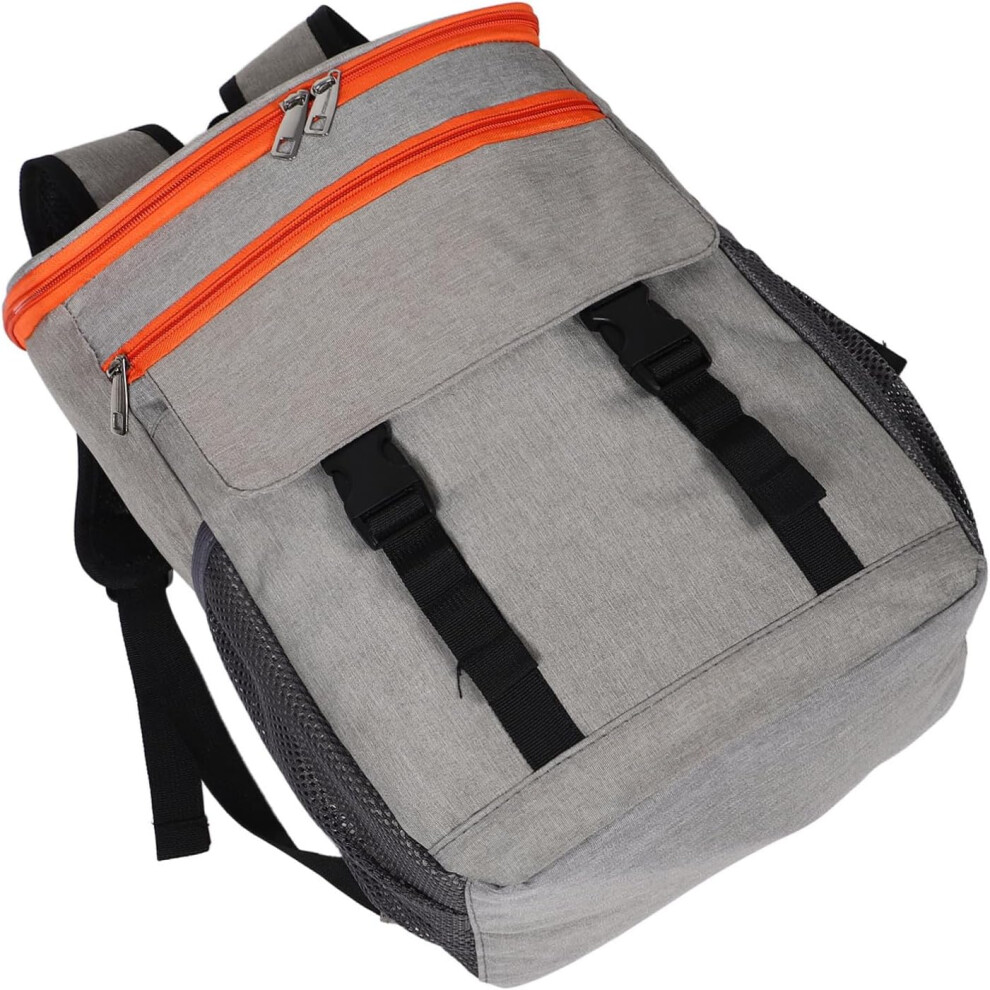 Bolsa TéRmica Suave Con Aislamiento De Gran Capacidad Para Picnic, Mochila Impermeable Multiusos Para Hombres Y Mujeres.-image
