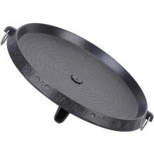 Sartén para parrilla, herramienta para asar, placa antiadherente para barbacoa, resistente al calor, ligera, fácil de guardar