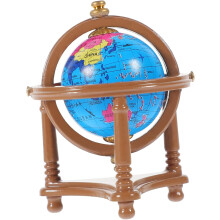 Globo terráqueo miniatura Tellurion, decoración ornamental para casa de muñecas
