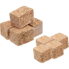 8 mini pacas rústicas para casa de muñecas, decoración de casa de muñecas