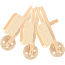 3 mini cochecitos para exteriores, mini carretilla, modelos de casas de muñecas, mini carritos.