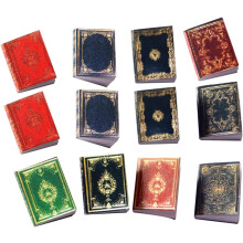 12 libros en miniatura para casas de muñecas, libros clásicos, estantería en miniatura, adornos para casas pequeñas.